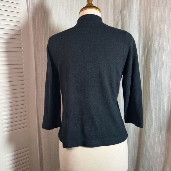 Designers Originals | Women’s | Sweater | Petite M | Black Embellished Sweater - Picture 4 of 5